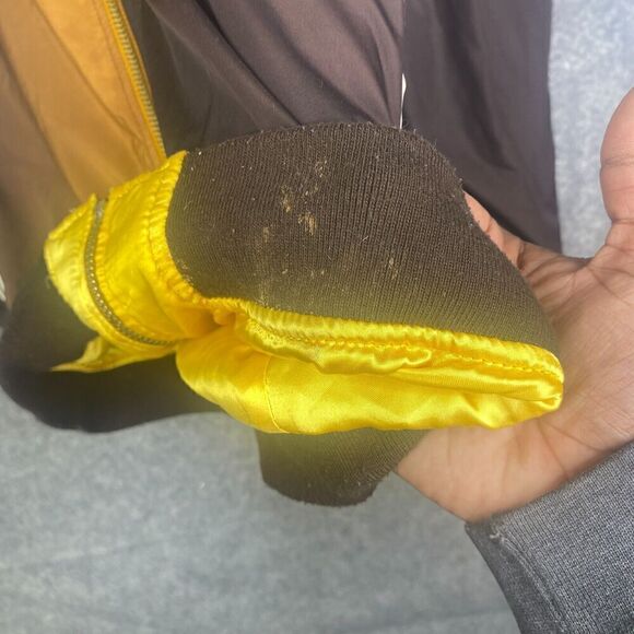 Lrg Lifted Research Group Bomber Jacket Mens M Varsity Windbreaker Ombre - Picture 11 of 13